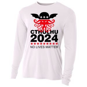 Cthulhu 2024 No Lives Matter Cooling Performance Long Sleeve Crew