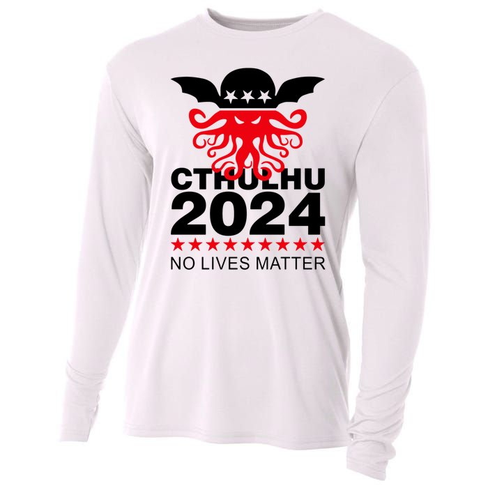 Cthulhu 2024 No Lives Matter Cooling Performance Long Sleeve Crew