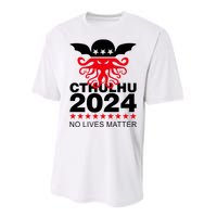 Cthulhu 2024 No Lives Matter Performance Sprint T-Shirt