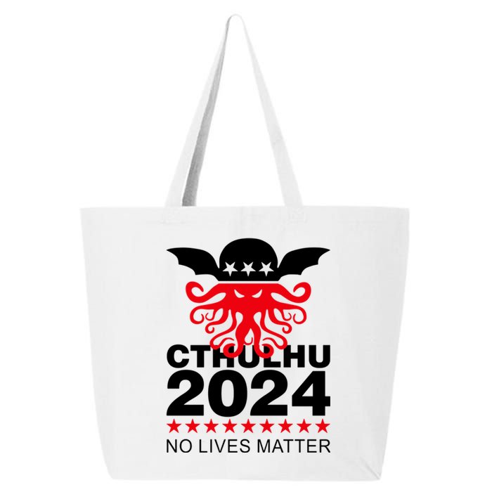 Cthulhu 2024 No Lives Matter 25L Jumbo Tote