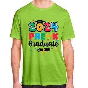 Class 2024 Prek Graduate Preschool Graduation Summer Adult ChromaSoft Performance T-Shirt