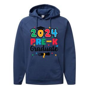 Class 2024 Prek Graduate Preschool Graduation Summer Performance Fleece Hoodie