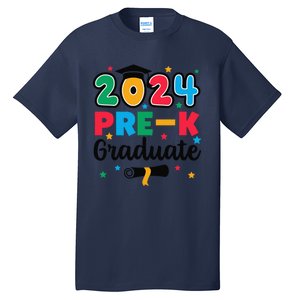 Class 2024 Prek Graduate Preschool Graduation Summer Tall T-Shirt