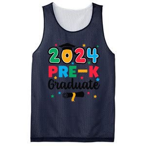 Class 2024 Prek Graduate Preschool Graduation Summer Mesh Reversible Basketball Jersey Tank