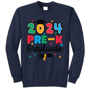 Class 2024 Prek Graduate Preschool Graduation Summer Tall Sweatshirt