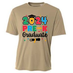 Class 2024 Prek Graduate Preschool Graduation Summer Cooling Performance Crew T-Shirt