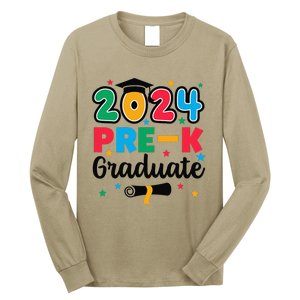 Class 2024 Prek Graduate Preschool Graduation Summer Long Sleeve Shirt