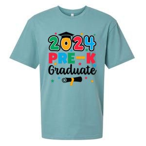 Class 2024 Prek Graduate Preschool Graduation Summer Sueded Cloud Jersey T-Shirt