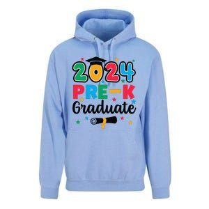 Class 2024 Prek Graduate Preschool Graduation Summer Unisex Surf Hoodie