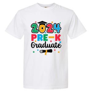 Class 2024 Prek Graduate Preschool Graduation Summer Garment-Dyed Heavyweight T-Shirt