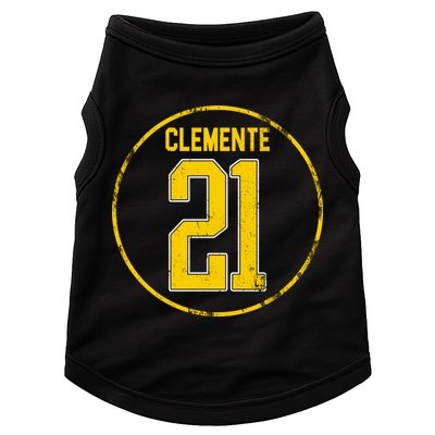 Clemente 21 Pittsburgh Doggie Tank
