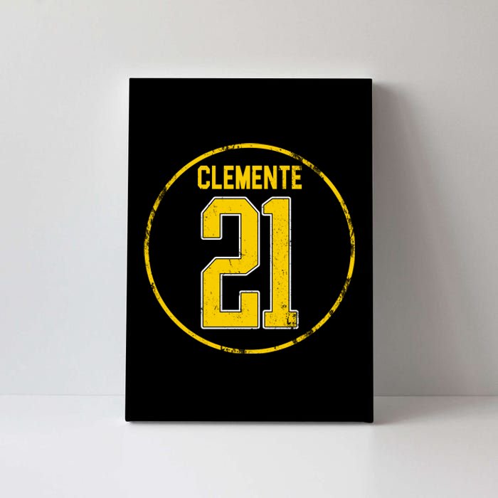 Clemente 21 Pittsburgh Canvas