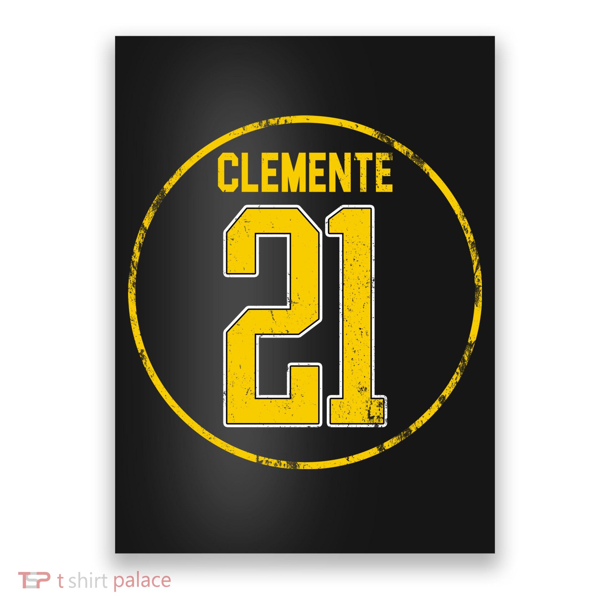 Clemente 21 Pittsburgh Poster