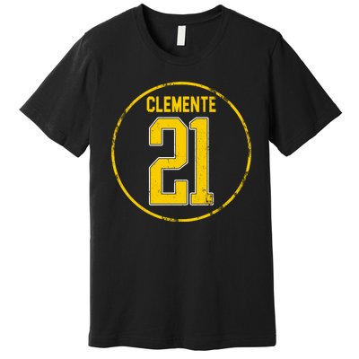 Clemente 21 Pittsburgh Premium T-Shirt