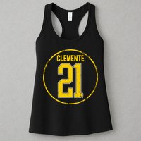 Clemente 21 Pittsburgh Womens Tank Top