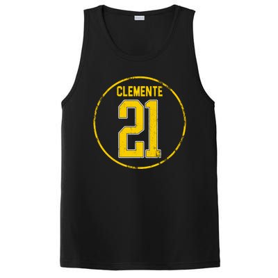 Clemente 21 Pittsburgh PosiCharge Competitor Tank