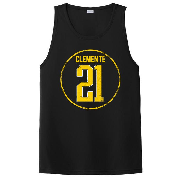 Clemente 21 Pittsburgh PosiCharge Competitor Tank