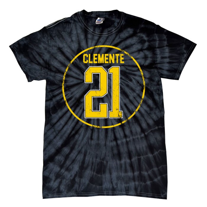 Clemente 21 Pittsburgh Tie-Dye T-Shirt