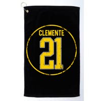 Clemente 21 Pittsburgh Golf Towel