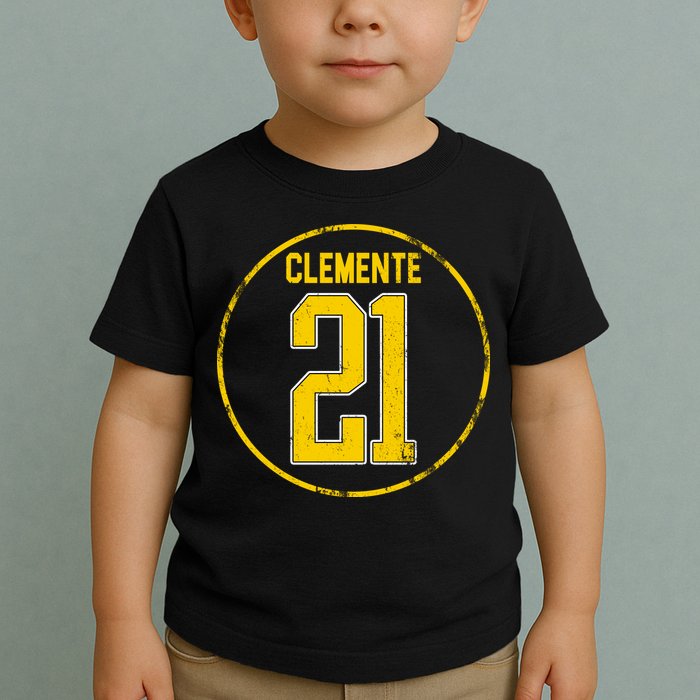 Clemente 21 Pittsburgh Toddler T-Shirt
