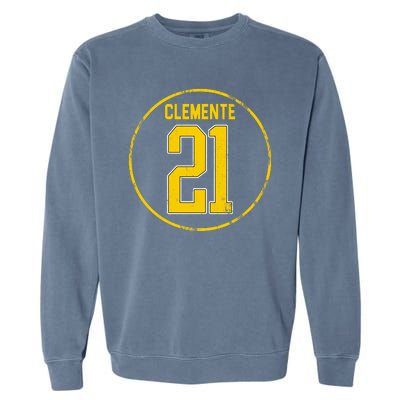 Clemente 21 Pittsburgh Garment-Dyed Sweatshirt