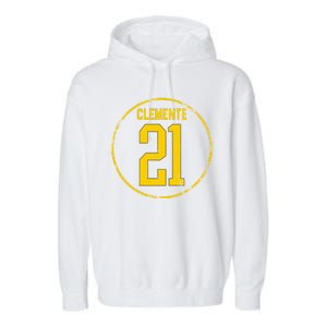 Clemente 21 Pittsburgh Garment-Dyed Fleece Hoodie