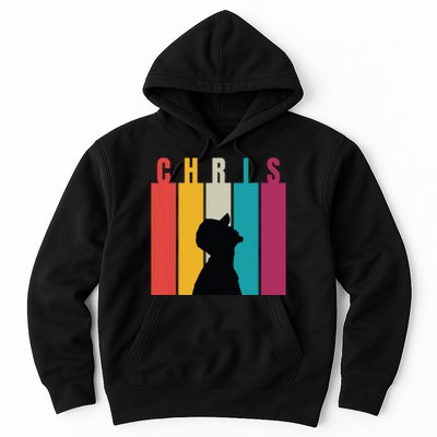 Chris 2024 Retro First Name Hoodie