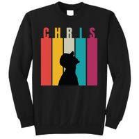 Chris 2024 Retro First Name Sweatshirt