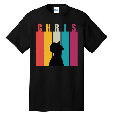 Chris 2024 Retro First Name Tall T-Shirt