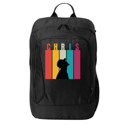 Chris 2024 Retro First Name City Backpack