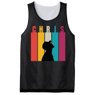 Chris 2024 Retro First Name Mesh Reversible Basketball Jersey Tank