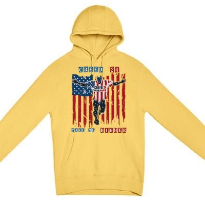 C.R.E.E.D 24 T.A.K.E M.E H.I.G.H.E.R Motivational And Uplifting Premium Pullover Hoodie