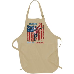 C.R.E.E.D 24 T.A.K.E M.E H.I.G.H.E.R Motivational And Uplifting Full-Length Apron With Pockets