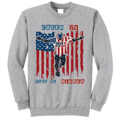 C.R.E.E.D 24 T.A.K.E M.E H.I.G.H.E.R Motivational And Uplifting Sweatshirt