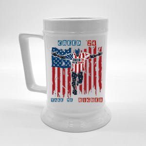 C.R.E.E.D 24 T.A.K.E M.E H.I.G.H.E.R Motivational And Uplifting Beer Stein