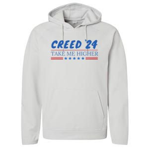 C.R.E.E.D. .24 T.A.K.E M.E. Hig.H.E.R Performance Fleece Hoodie