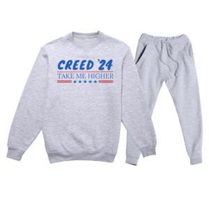 C.R.E.E.D. .24 T.A.K.E M.E. Hig.H.E.R Premium Crewneck Sweatsuit Set