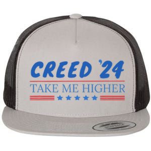 C.R.E.E.D. .24 T.A.K.E M.E. Hig.H.E.R Flat Bill Trucker Hat