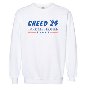 C.R.E.E.D. .24 T.A.K.E M.E. Hig.H.E.R Garment-Dyed Sweatshirt