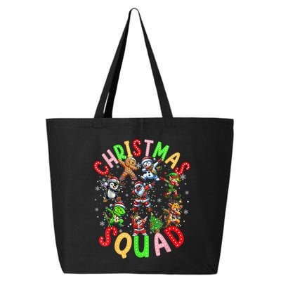 Christmas 2024 Team Santa Elf Squad Matching Family Xmas Gift 25L Jumbo Tote