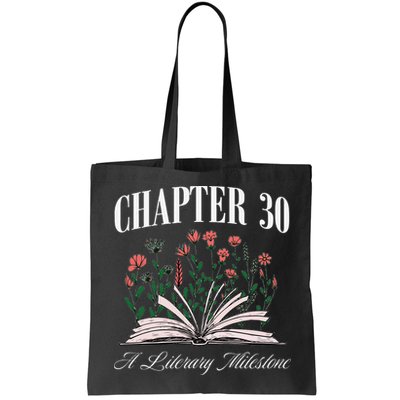 Chapter 30 A Literary Milestone Book Lover Hello 30 Gift Bag