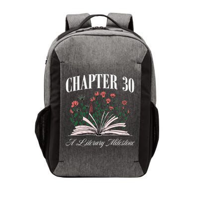 Chapter 30 A Literary Milestone Book Lover Hello 30 Gift Vector Backpack