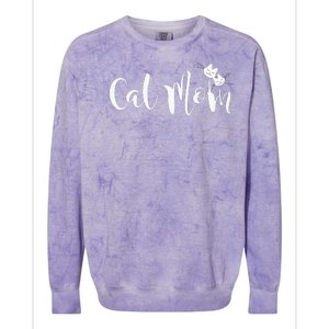 Cats 365 Cat Mom Graphic Pullover Hoodie Colorblast Crewneck Sweatshirt