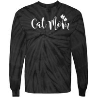 Cats 365 Cat Mom Graphic Pullover Hoodie Tie-Dye Long Sleeve Shirt