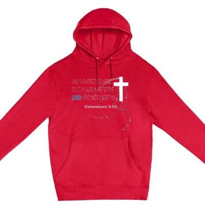 Colossians 323 Premium Pullover Hoodie