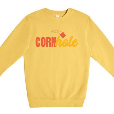 Cornhole 30 Premium Crewneck Sweatshirt