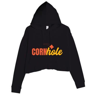 Cornhole 30 Crop Fleece Hoodie