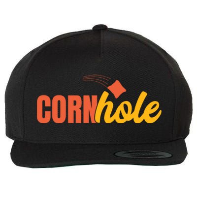 Cornhole 30 Wool Snapback Cap