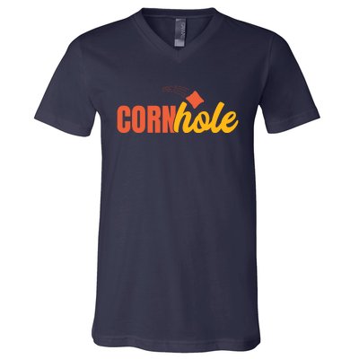 Cornhole 30 V-Neck T-Shirt