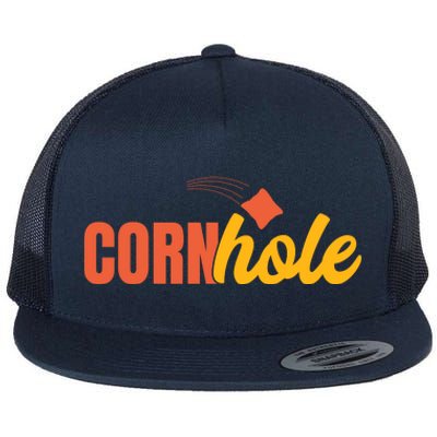 Cornhole 30 Flat Bill Trucker Hat